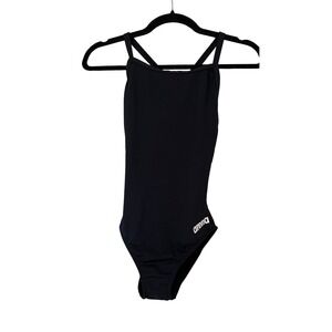 NWT Arena Team Light Drop Solid Back One Piece Swimsuit Sz 32